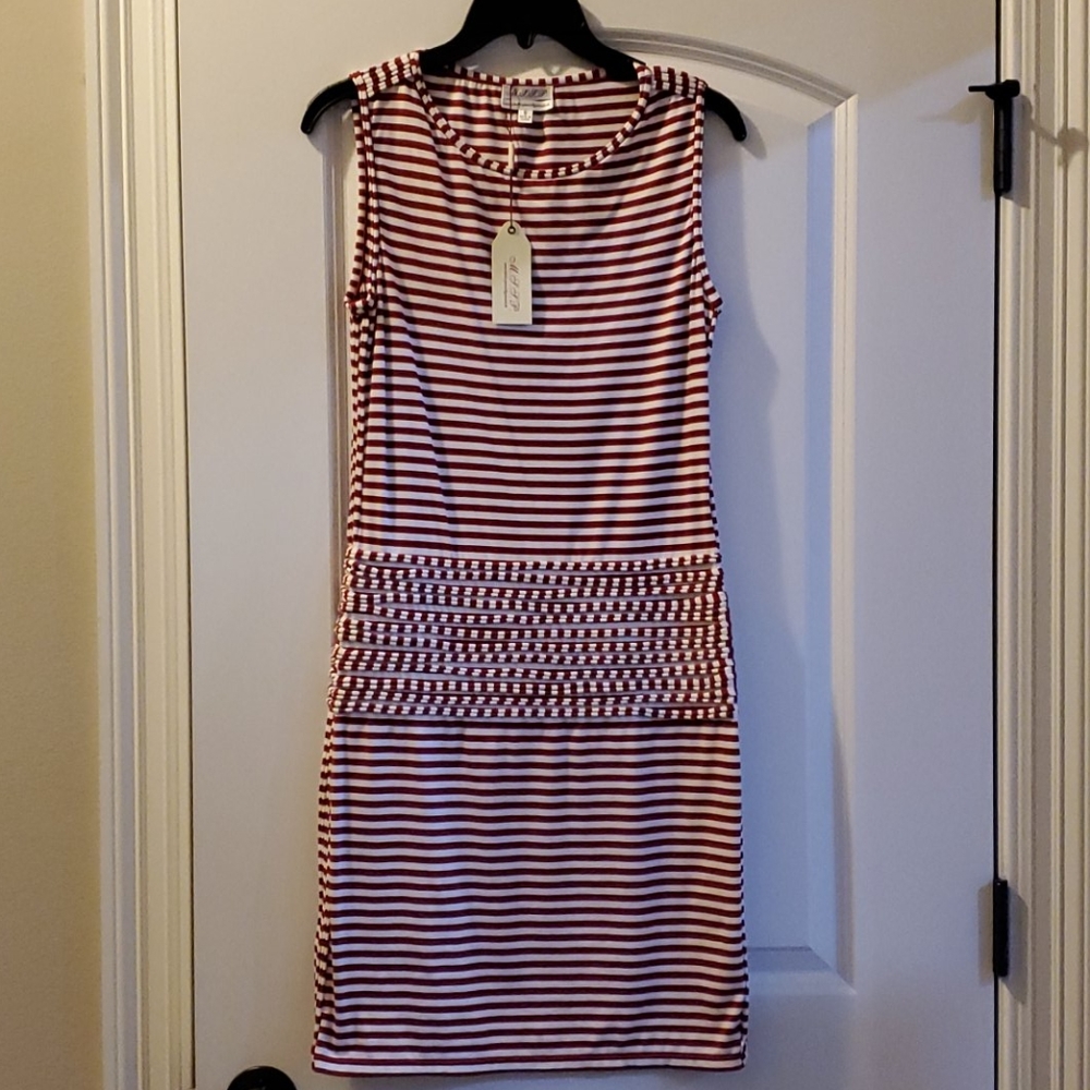 MSSP Red Stripped dress